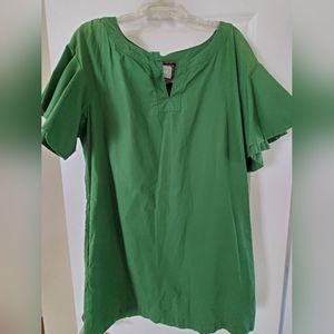 Anthropologie Maeve green dress